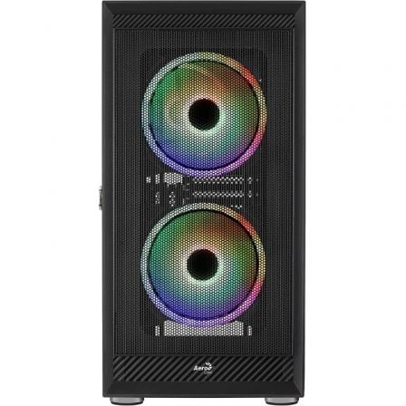 Aerocool Graphite V3 Carcasa Gaming Semitorre con 3 Ventiladores ARGB